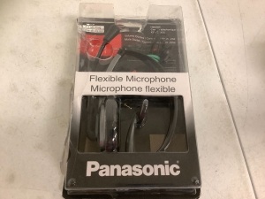 Panasonic Flexible Microphone, Appears New, Sold as is