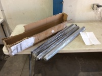 13' Black Aluminum Stair Hand Rail&nbsp;