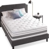Zinus Queen Size 14 Inch Gel Memory Foam Pocket Spring Hybrid Mattress / Pocket Innersprings for Motion Isolation / Cooling Foam / Edge Support. Appears New