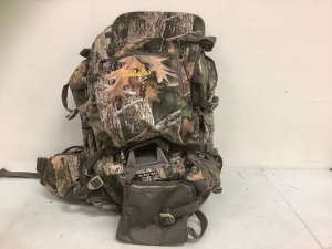 Camo Gear Backpack, E-Commerce Return, Sold as is