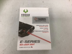 Viridian Tauruss Red Laser Sight, Powers Up, E-Commerce Return, Sold as is