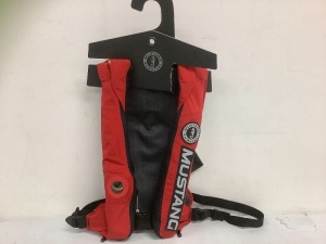 Mustang Inflatable Life Vest, E-Commerce Return, Sold as is