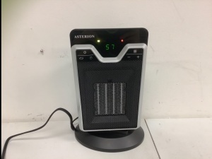 Asterion Space Heater, Powers Up, E-Commerce Return, Sold as is