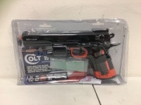Colt 1911 Spring-Powered Airsoft Pistol, E-Commerce Return, Sold as is