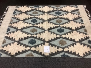 5'x7' Meadowsweet Diamond Tufted Rug