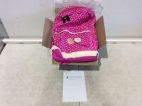 Pink Polka Dot Kids Backpack&nbsp;