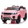 LeadZM 12V Kids Ride On Car with Remote Control LED Lights MP3 