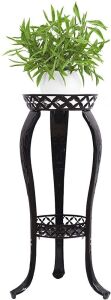 32" Rustproof Decorative Iron Flower Pot Stand 