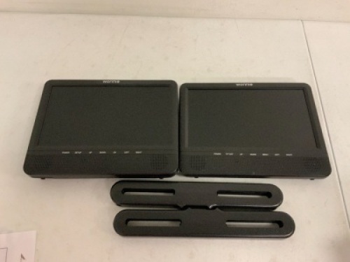 Wonnie Dual Screen DVD Player, E-Commerce Return, Sold as is