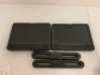 Wonnie Dual Screen DVD Player, E-Commerce Return, Sold as is