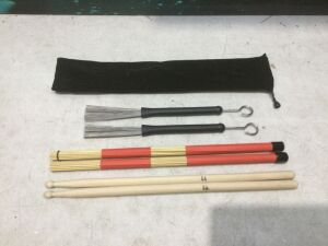 5A Drum Sticks, Drum Rod Brush Sticks & Drum Wire Brushes