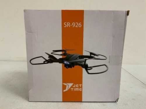 Jettime SR926&nbsp;HD&nbsp;Drone, Appears New, Sold as is