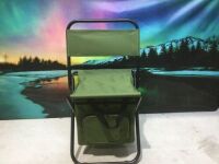 Folding Chair with Storage Compartment&nbsp;