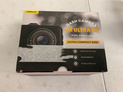 Dash Camera, E-Commerce Return, Sold as is