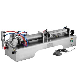 Semi-Auto Pneumatic Filling Machine for Cream Paste 100-1000ml