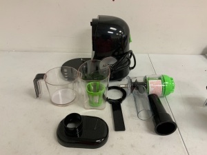 Aicok Slow Juicer, Appears New, Powers Up, Sold as is