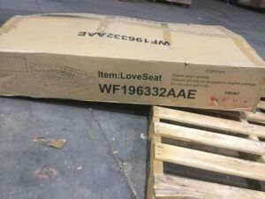 Love Seat Section Only of Sectional Sofa