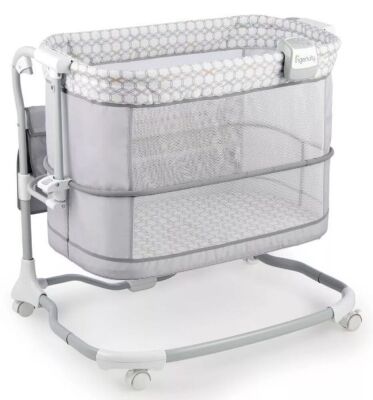 Ingenuity Dream & Grow Bedside Baby Bassinet Adjustable Height Crib