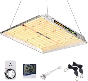 MARS HYDRO TS 1000 Led Grow Light with Thermometer Hygrometer Timer 