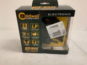 Caldwell Electronic Earmuffs, E-Commerce Return, Sold as is