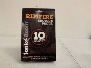 Rimfire Exploding Targets, E-Commerce Return, Sold as is