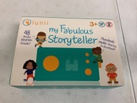 lunii My Fabulous Storyteller,&nbsp;Children Craft Their own Audio Stories, E-Comm Return, Sold as is