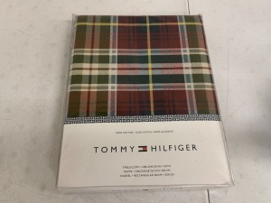 Tommy Hilfiger Tablecloth, 60"x102", Appears New, Sold as is