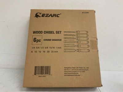 Wood Chisel Set, New, Sold as is