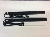 Lot of (2)-Heavy Duty, 12 Outlet Powerstrips, New