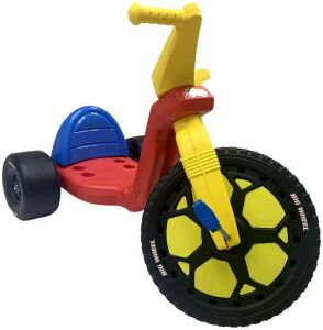 16" Tricycle Big Wheel for Kids 3-8 Original 1969 Clicker Sound