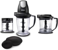 Ninja Blender/Food Processor with 450-Watt Base, 48oz Pitcher, 16oz Chopper Bowl, and 40oz Processor Bowl. New. Damaged Box