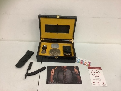 Naked Armor Straight Razor Kit, E-Commerce Return, Sold as is