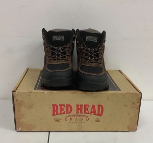 RedHead Mens Boots, 8M, E-Commerce Return, Sold as is