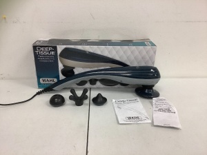 Wahl Deep Tissue Massager, Powers Up, E-Commerce Return, Sold as is