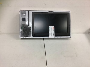 Digital Photo Frame, Powers Up, E-Commerce Return, Sold as is