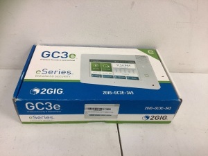 GC3e eSeries Security & Control Panel, Appears New, Sold as is