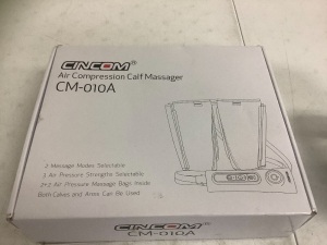 Air Compression Calf Massager, Appears new, Sold as is