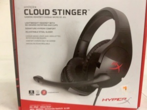 HyperX Cloud Stinger Gaming Headset, Works, E-Commerce Return, Sold as is