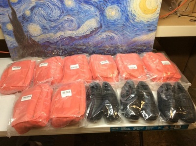 (8) Pair of House Shoes, and (3) Pair of Moccasin Shoes. NEW