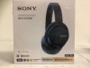 Sony Wireless Noise Canceling Headphones, New, Sold as is