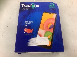 Tracfone Samsung Galaxy A01, Appears New, Sold as is