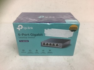 TP Link 5 Port Gigabit Deskstop Switch, Appears New, Sold as is