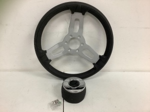 Gussi Italia Golf Cart Steering Wheel, E-Commerce Return, Sold as is