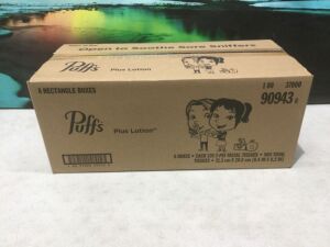 Puffs Plus Lotion Facial Tissue, 8 Rectangle Boxes