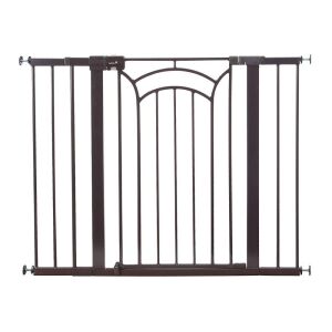 Safety 1St Décor Easy Install Tall & Wide Baby And Pet Gate With Pressure Mount Fastening