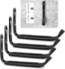 Set of (4)&nbsp;Giant Storage Hangers for Kayak, Surfboard, Wakeboard, Etc. Appears New
