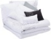 Chic Home Grace 8-Piece Comforter Set, Queen, White. Appears New