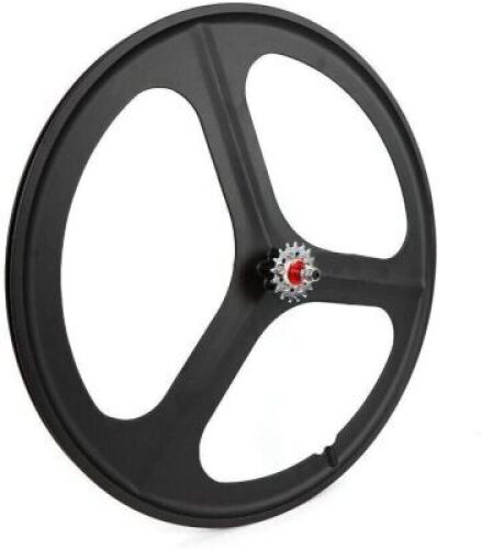 CNCEST 700c 17 Teeth 3-Spoke&nbsp;Fixed Gear Rear Bicycle Wheel&nbsp;