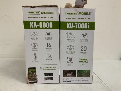 Lot of (2) Moultrie Trail Cameras, E-Commerce Return, Sold as is