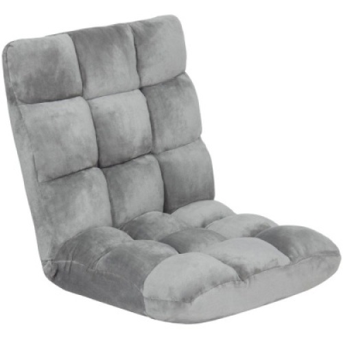 Adjustable Memory Foam Gaming Floor Chair Seat w/ 14 Positions&nbsp;
